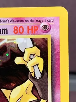 Pokemon TCG 1st Edition Sabrina's Alakazam 16/132 Gym Challenge Holo VTG WOTC - Image 3