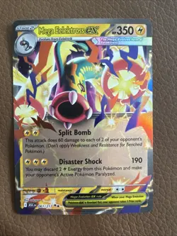 Mega Eelektross ex 61/217, Ascended Heroes, Double Rare Holo, Pokemon TCG, NM - Image 1