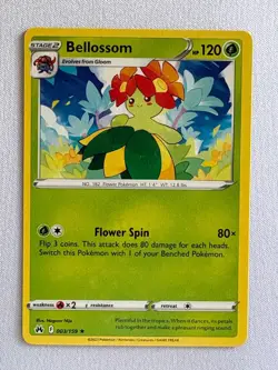 BELLOSSOM 003/159 RARE CROWN ZENITH POKEMON NM - Image 1