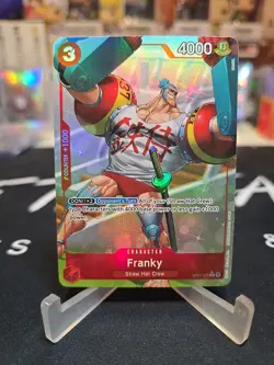 One Piece TCG Franky Full Art Parallel ST21-011 Starter Deck EX: Gear 5 ST21 - Image 1
