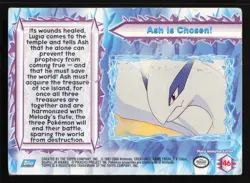 Pokemon 2000 Topps Pokemon The Movie 2000 #46 Ash is Chosen! Card TCCCX - Image 2