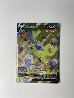 Tyranitar V (Alternate Full Art) 155/163 Swsh05: Battle Styles Holo NM - Image 1