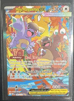 The Pokemon Company Mega Kangaskhan EX 182/132 Me01 300HP Holo English - Image 1