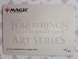 Arwen Undomiel Art Card #13 S Art Series: The Lord of the Rings - Image 2
