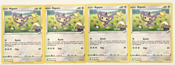 Aipom 056/078 Play Set 4 Card Lot Pokemon GO TCG - Image 1