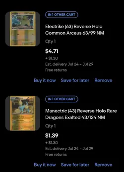 Pokemon Reverse Holo 23 cards - Image 1