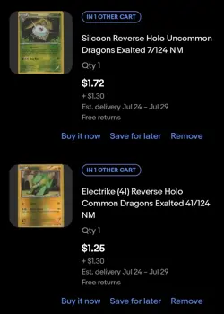 Pokemon Reverse Holo 23 cards - Image 2