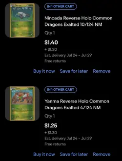Pokemon Reverse Holo 23 cards - Image 4