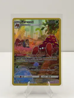 Pokemon TCG Parasect Trainer Gallery Holo Ultra Rare Card TG01/TG30 - Image 1