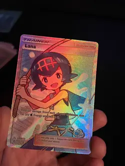 Lana (Full Art) 150/156 Sm-Ultra Prism Holo Pokemon TCG Card - Image 1
