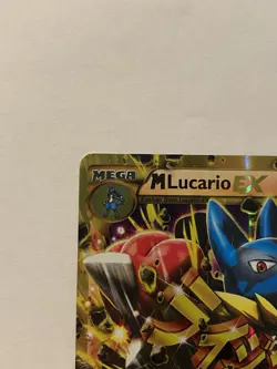 M Lucario EX 113/111 Secret Rare Pokemon Card XY Furious Fists Pokemon TCG LP/MP - Image 3