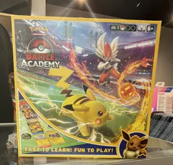 Pokemon Battle Academy Ready-to-Play Kit 180 Cards Pikachu Eevee 2022 - Image 1