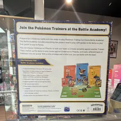 Pokemon Battle Academy Ready-to-Play Kit 180 Cards Pikachu Eevee 2022 - Image 2