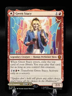 Gwen Stacy #78 - Spider-Man SPM Magic MTG - NM/M - Image 1