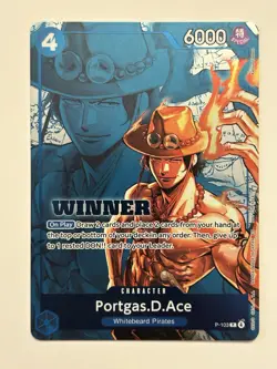 Portgas.D.Ace (Winner Pack 2026 Vol. 2) P-103 One Piece Promotion Cards Foil NM - Image 1