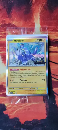 Pokemon TCG Pitch Black Staff Stamped Promo Set (4 Cards) Factory Sealed! - Image 1