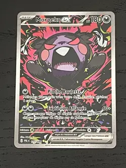 Morpeko SIR 117/84 Pitch Black French Pokemon Card Nuit Noir NM - Image 1