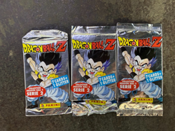 DRAGON BALL Z SERIES 2 Panini Trading Card 8 Cards per Pack Lot of 3 SEALED - Image 1