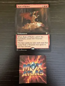MTG - Rain of Riches Commander: Streets of New Capenna 150 Regular Extended Art - Image 1