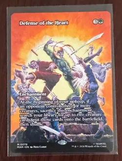 Defense of the Heart (Borderless) Marvel Universe Eternal-Legal Regular - Image 1