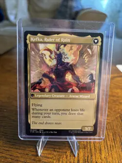 Final Fantasy Magic the Gathering Kefka, Court Mage, Ruler Of Ruin - Mythic - Image 2