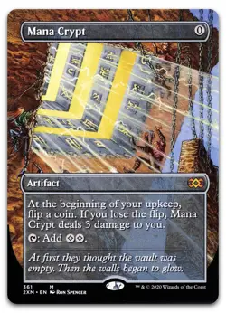 Mana Crypt (Borderless) #361 (NM) Double Masters 2XM Magic MTG - Image 1