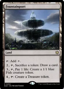 MTG Fountainport NM R 253 Bloomburrow - Image 1