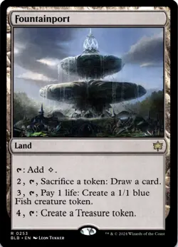 MTG Fountainport NON FOIL NM R 253 Bloomburrow - Image 1