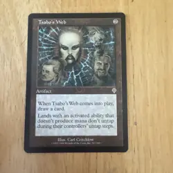 MTG Tsabo's Web Invasion Magic the Gathering - Image 1