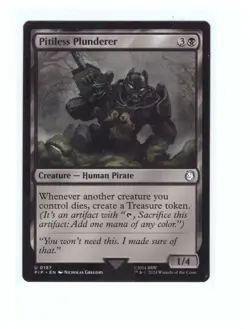 Pitiless Plunderer - 187 - NM - Universes Beyond: Fallout - MTG - Image 1