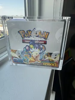 Pokemon TCG: Surging Sparks Factory Sealed Booster Box (COMES WITH ACRYLIC) - Image 1