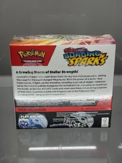 Pokemon TCG Surging Sparks Booster Box Factory Sealed Brand New w/protector - Image 2