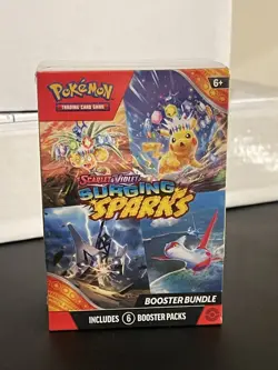 Pokemon TCG Scarlet & Violet Surging Sparks Factory Sealed Booster Bundle Box - Image 1