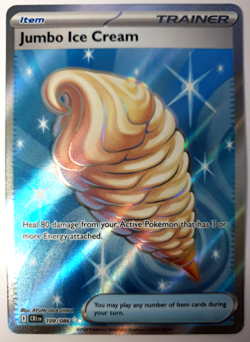 Jumbo Ice Cream - Pokemon Chaos Rising - Ultra Rare - NM 109 - Image 1