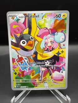 Iono's Wattrel 231/217 Illustration Rare Ascended Heroes Pokemon Near Mint - Image 1