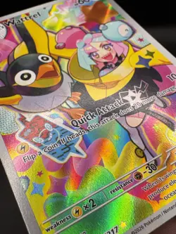 Iono's Wattrel 231/217 Illustration Rare Ascended Heroes Pokemon Near Mint - Image 3