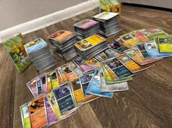 1500 Pokemon Card Bulk Lot Modern + 50 Holos + 2 FREE Mini Binders NM - Image 3