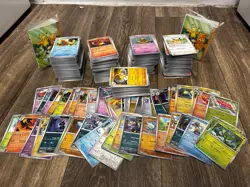 1500 Pokemon Card Bulk Lot Modern + 50 Holos + 2 FREE Mini Binders NM - Image 5