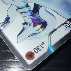 Pokemon Co. Reshiram 113/114 Black & White Full Art Holo Ultra Rare 2011 EN - Image 4
