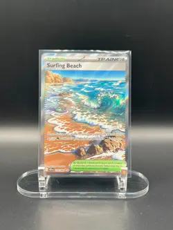 2026 POKEMON CHAOS RISING 💦 SURFING BEACH 🐟 114/086 ULTRA RARE - Image 1