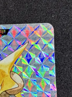 Pokemon 1996 Alakazam #065 Red Prism Holo Bandai Carddass Part 1 Japanese - NM+ - Image 5