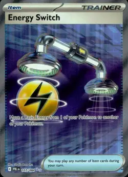 Energy Switch 107/084 Ultra Rare Pitch Black Pokemon Holo NM - Image 1