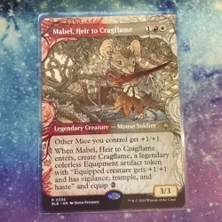 Mabel, Heir to Cragflame (REGULAR) x1 - MTG Bloomburrow BLB #336 - Image 1
