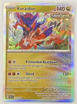 Rare Holo Koraidon 119/162 Scarlet & Violet - Temporal Forces Pokemon TCG - Image 1
