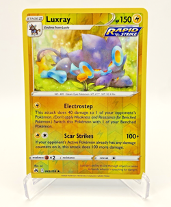 Luxray 043/159 Rare Reverse Holo Sword & Shield - Crown Zenith Pokemon TCG - Image 1