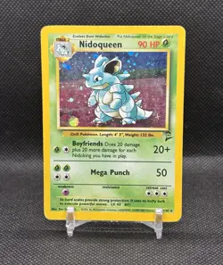 Nidoqueen 12/130 Holo Rare Base Set 2 - Image 1