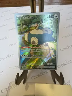 Pokemon 151 Snorlax SVP 051 Black Star ETB Promo Full Art Holo - Image 1