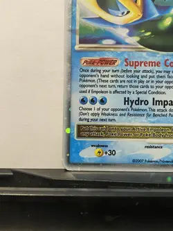 Pokemon TCG - Empoleon LV.X DP11 - Diamond & Pearl Black Star Promo - MP - Image 5