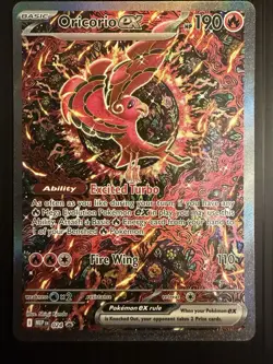 Oricorio ex - 024 #24 (Holo) (NM) ME: Mega Evolution Promo MEP Pokemon - Image 1