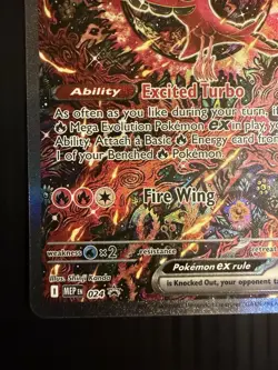 Oricorio ex - 024 #24 (Holo) (NM) ME: Mega Evolution Promo MEP Pokemon - Image 5